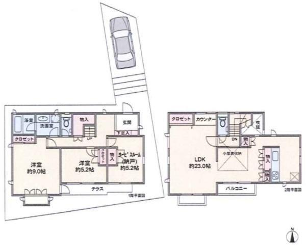 箕面市桜３丁目の中古一戸建