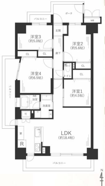 パレ千里壱号棟