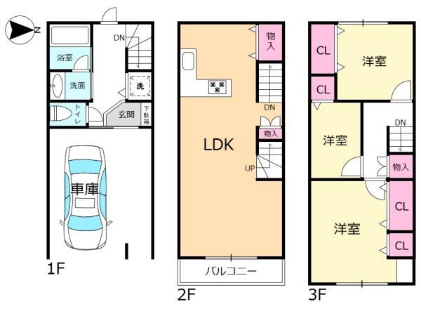 大阪市淀川区野中南２丁目の中古一戸建