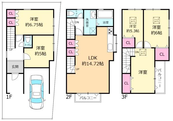 摂津市鳥飼野々１丁目の中古一戸建
