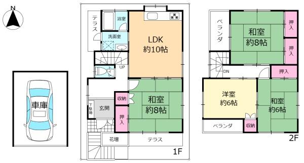 高槻市栄町２丁目の中古一戸建
