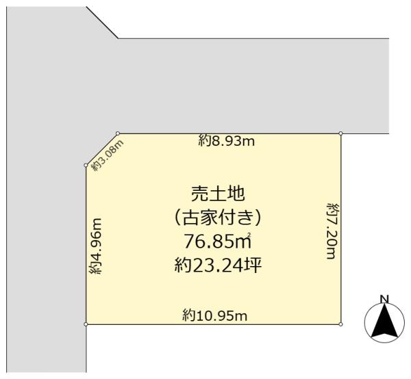 枚方市甲斐田新町の売土地