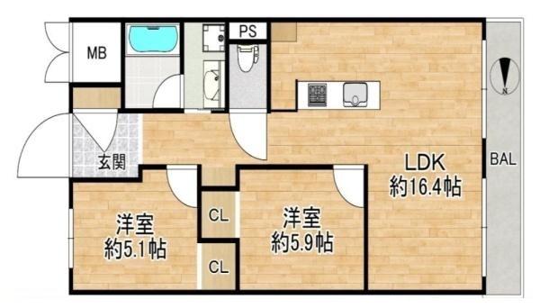 日商岩井グリーンサイドマンション