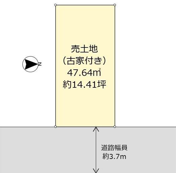寝屋川市寿町の土地