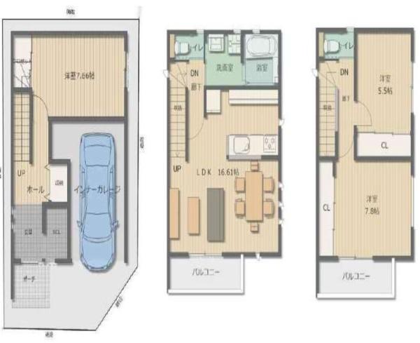 豊中市島江町２丁目の新築一戸建