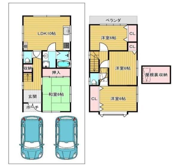 吹田市岸部北３丁目の中古一戸建