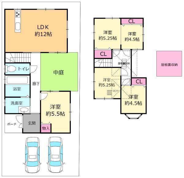 藤井寺市野中５丁目の中古一戸建て