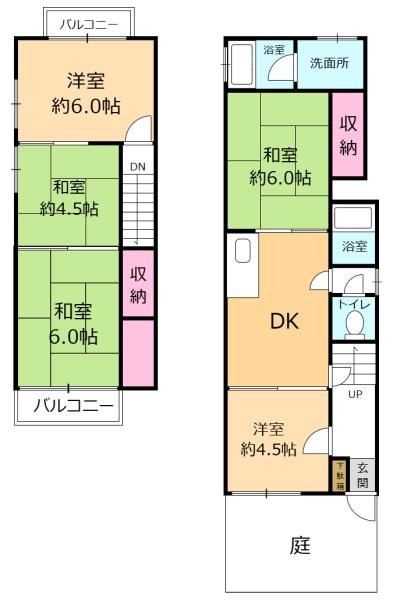 東大阪市東鴻池町４丁目の中古一戸建