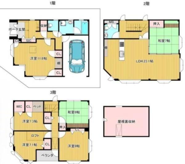 豊中市長興寺南４丁目の中古一戸建て