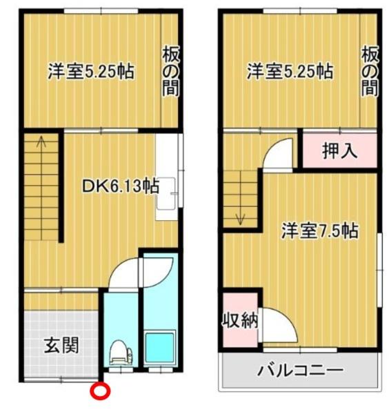 豊中市刀根山６丁目の中古テラスハウス