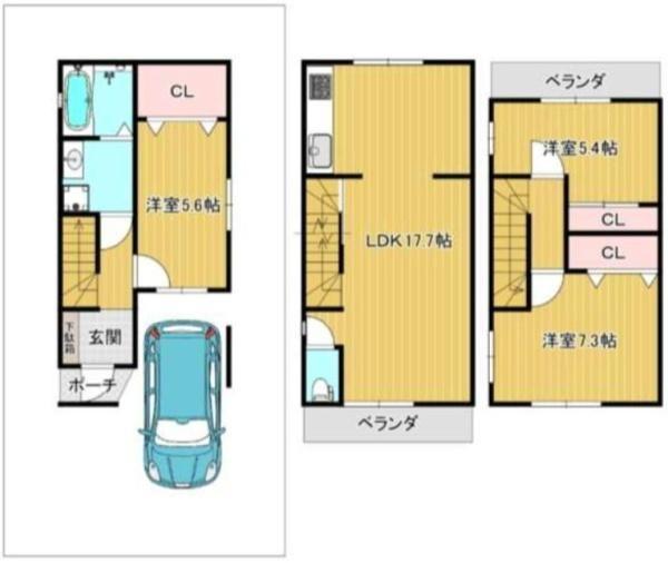 豊中市服部南町５丁目の中古一戸建て