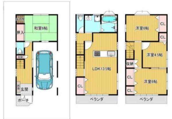 池田市天神２丁目の中古一戸建て