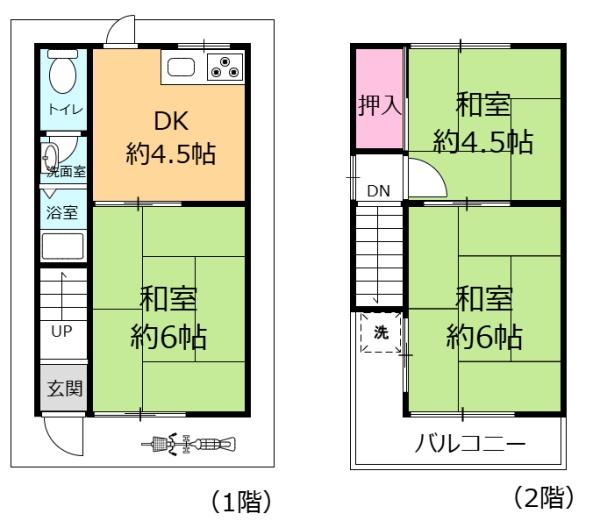 八尾市小畑町２丁目の中古一戸建て