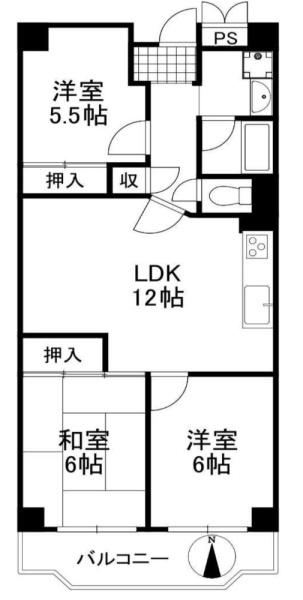 日興千里台スカイタウンB棟