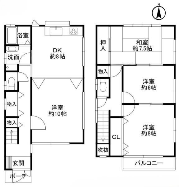豊中市上津島２丁目の中古一戸建て