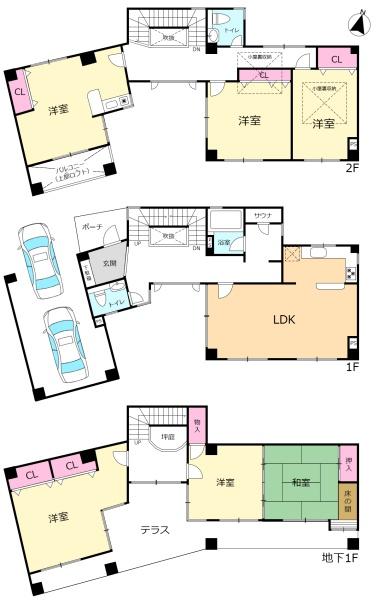 箕面市稲５丁目の中古一戸建て