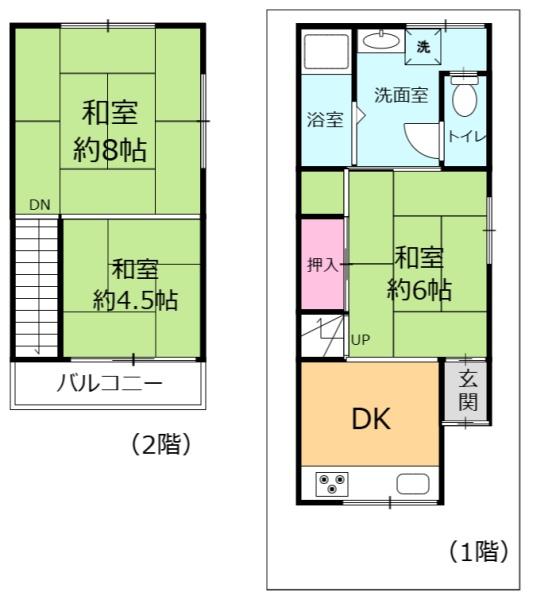 寝屋川市高柳２丁目の中古一戸建て