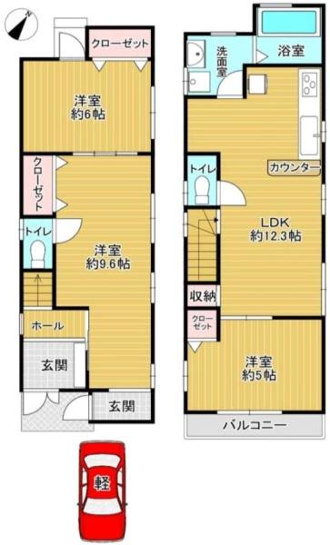 吹田市清水の中古一戸建