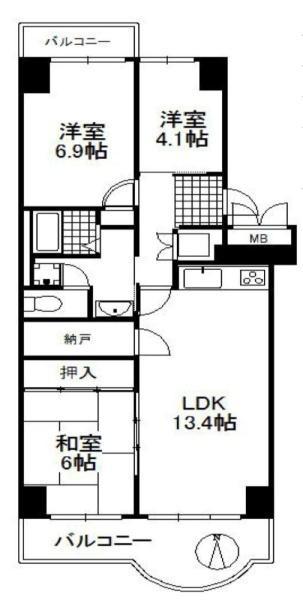 ユニハイム千里丘１号棟