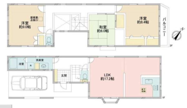 吹田市佐井寺４丁目の中古一戸建て