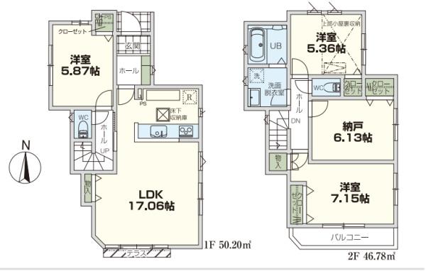 横浜市港北区下田町６丁目の新築一戸建