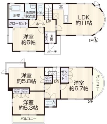横浜市港南区笹下５丁目の中古一戸建