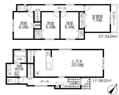 横浜市港北区錦が丘の新築一戸建