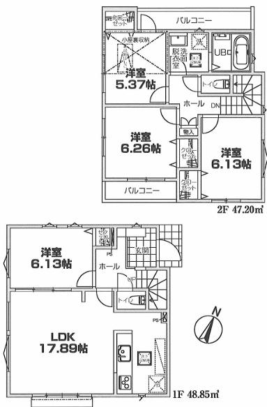 横浜市南区別所中里台の新築一戸建