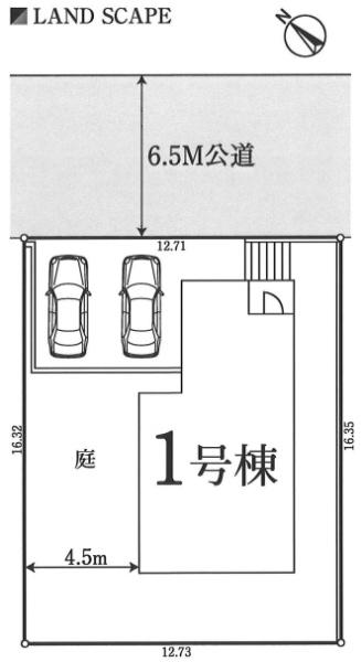 横浜市金沢区西柴2丁目の新築一戸建(全体区画図)