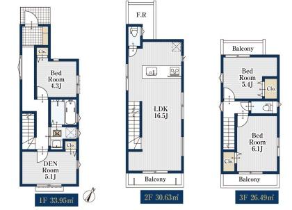 横浜市磯子区原町の新築一戸建