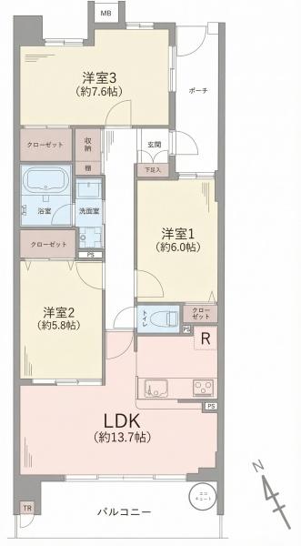 ナイスサンソレイユ横濱鶴ヶ峰