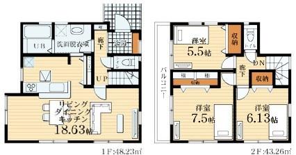 横浜市南区別所６丁目の新築一戸建