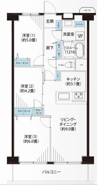 日商岩井鶴見マンション