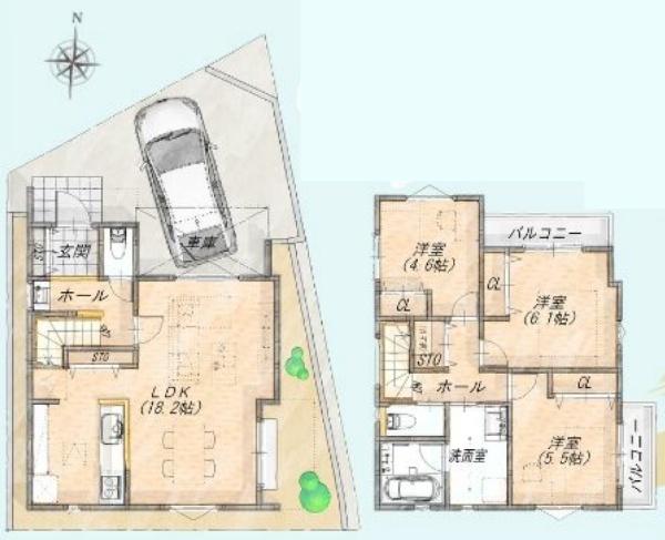 横浜市南区清水ケ丘の新築一戸建