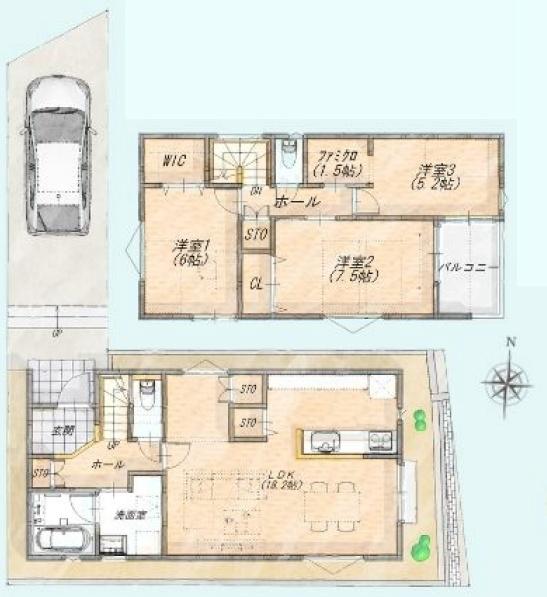横浜市南区清水ケ丘の新築一戸建