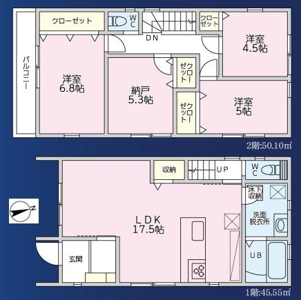 横浜市神奈川区西寺尾１丁目の新築一戸建