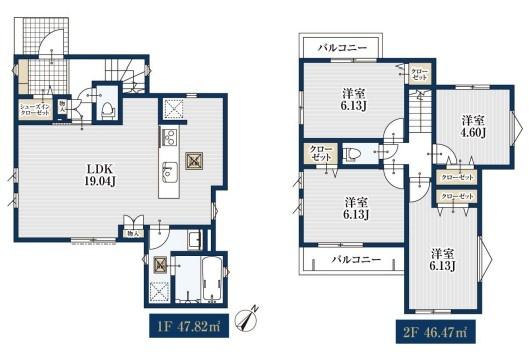 横浜市港北区篠原町の新築一戸建