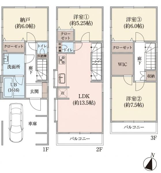 川崎市川崎区京町１丁目の中古一戸建