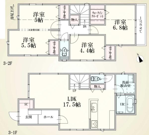 横浜市中区本牧町１丁目の新築一戸建