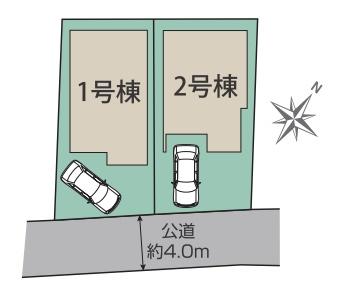 相模原市中央区上溝４丁目の新築一戸建
