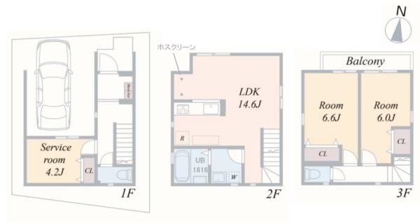 川崎市川崎区小田３丁目の新築一戸建