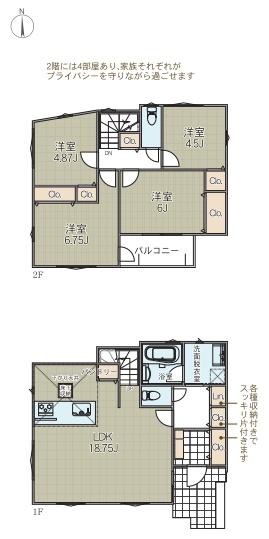 横浜市港北区篠原東１丁目の新築一戸建