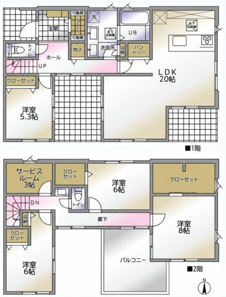 横浜市港南区日野南５丁目の新築一戸建