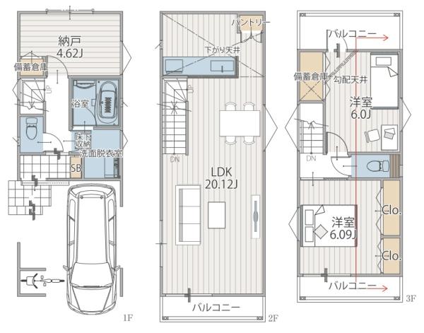 横浜市西区霞ケ丘の新築一戸建