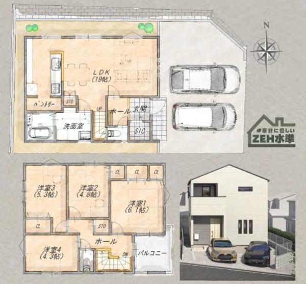 横浜市緑区鴨居６丁目の新築一戸建