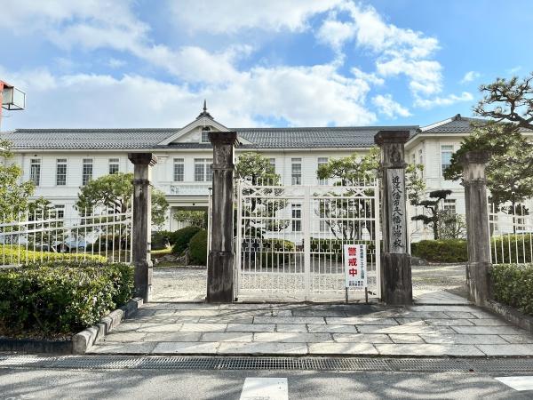 近江八幡市中村町の土地(近江八幡市立八幡小学校)