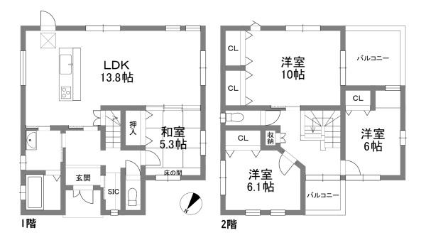 近江八幡市安土町西老蘇の中古一戸建