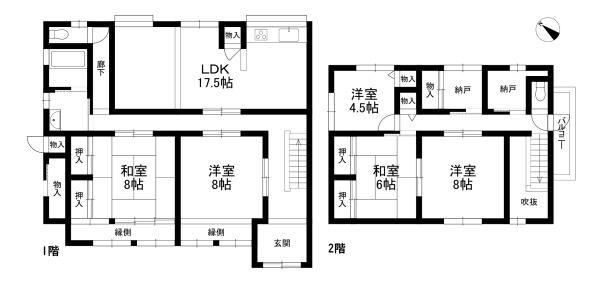 東近江市五個荘石馬寺町の中古一戸建て