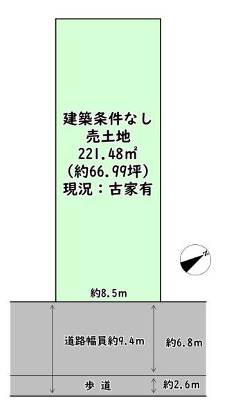 東近江市五個荘竜田町の売土地