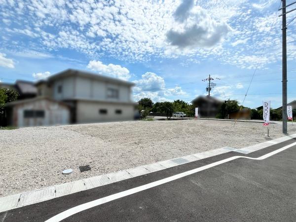 近江八幡市安土町下豊浦の土地(現地土地写真)